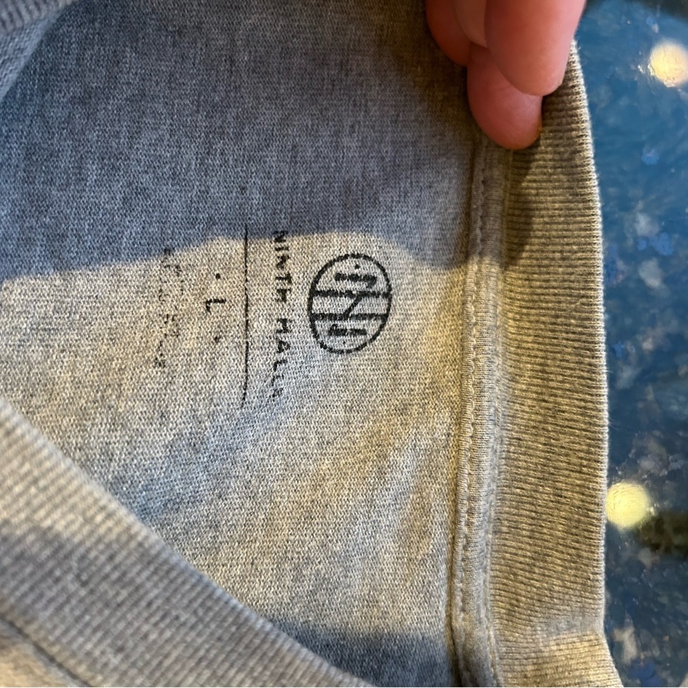 Ninth Hall crewneck with racing stripes. EUC. Streetwear. Skater. Large - Picture 8 of 12